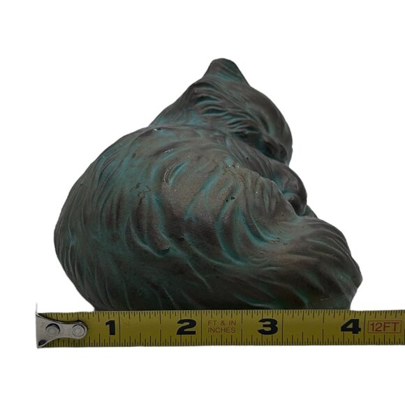 Ceramic Pottery Cat Figurine Vintage With Look Of Patina - Picture 8 of 10